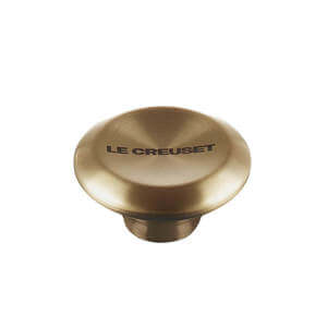 Le Creuset Signature Light Gold Finish Knob 57mm